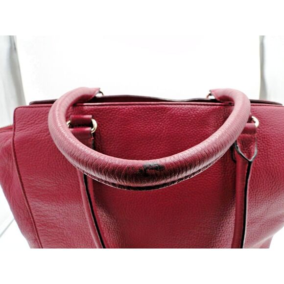 Kate Spade New York Laptop Tote Shoulder Bag Magenta Leather 13L x14 H x 4.5 W" - Picture 11 of 16